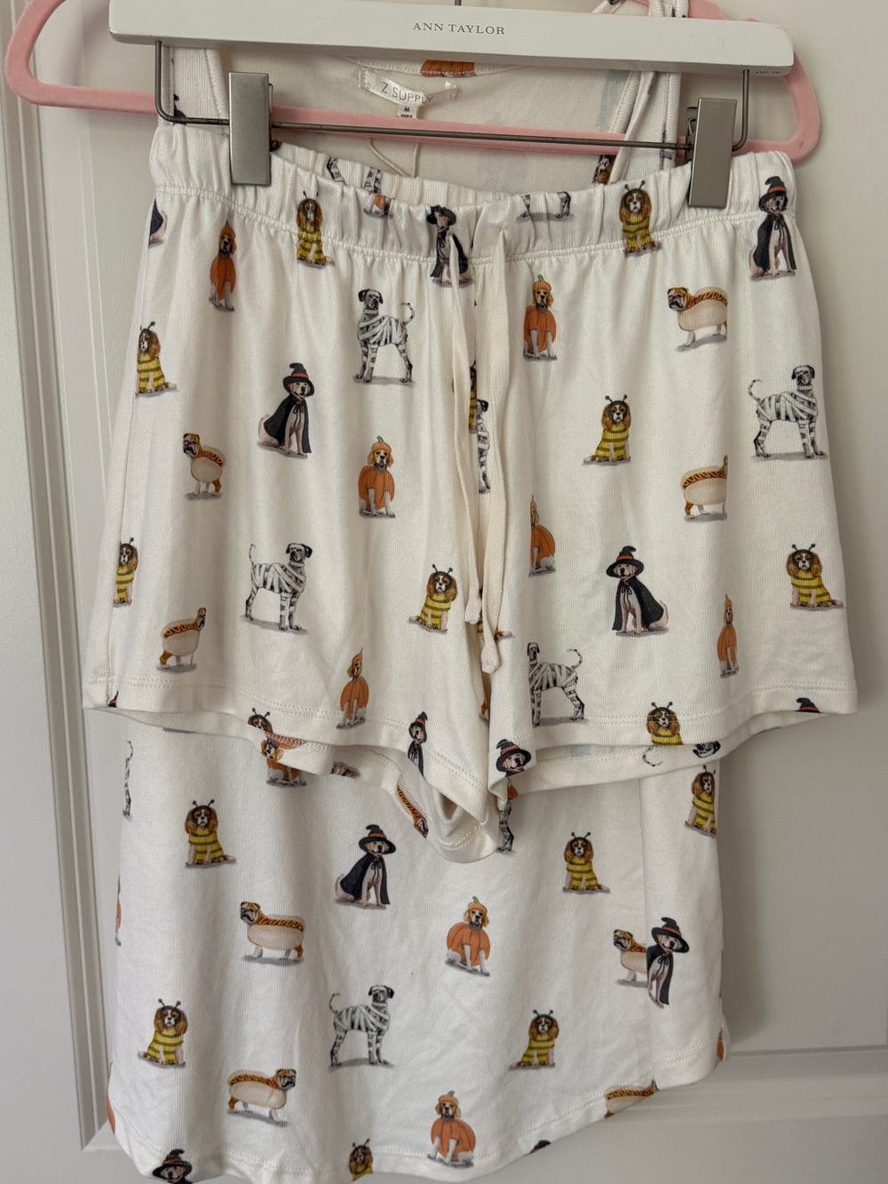 Z supply 2 piece set ,Love Pup tank med & shorts small NWT perfect for Halloween - Picture 2 of 12